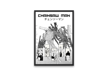 plakat CHAINSAW MAN