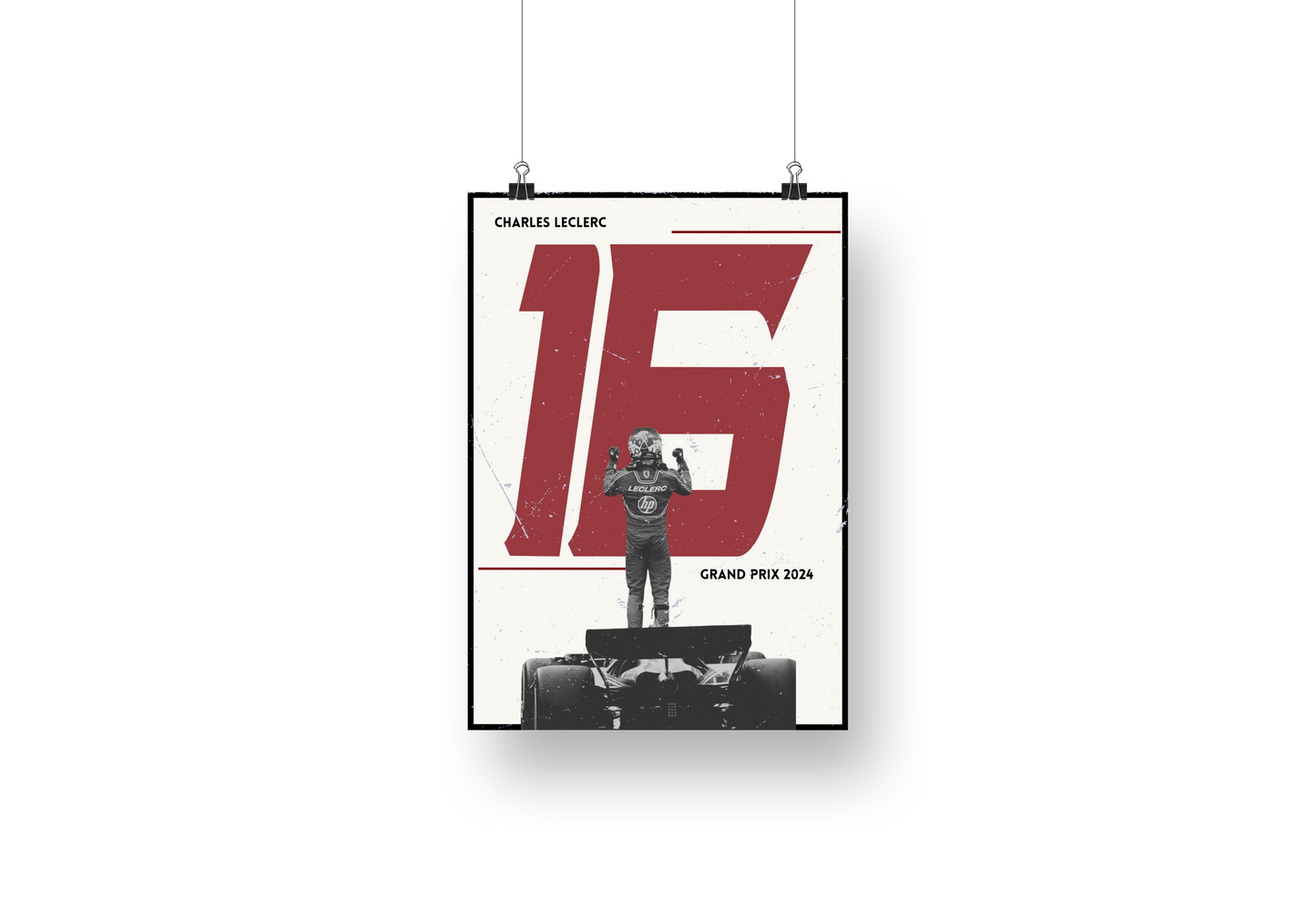 plakat CHARLES LECLERC