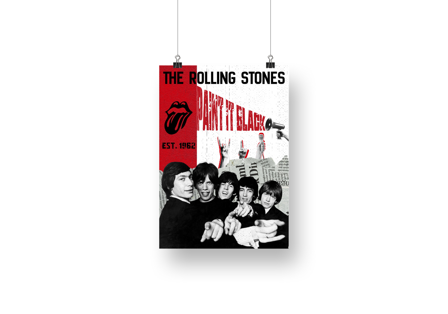 plakat THE ROLLING STONES