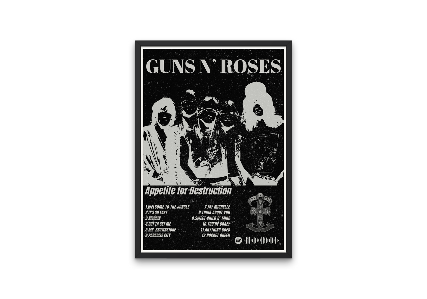 plakat GUNS N ROSES