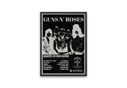 plakat GUNS N ROSES