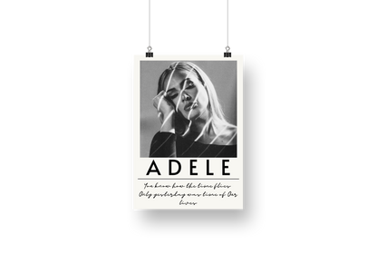 plakat ADELE