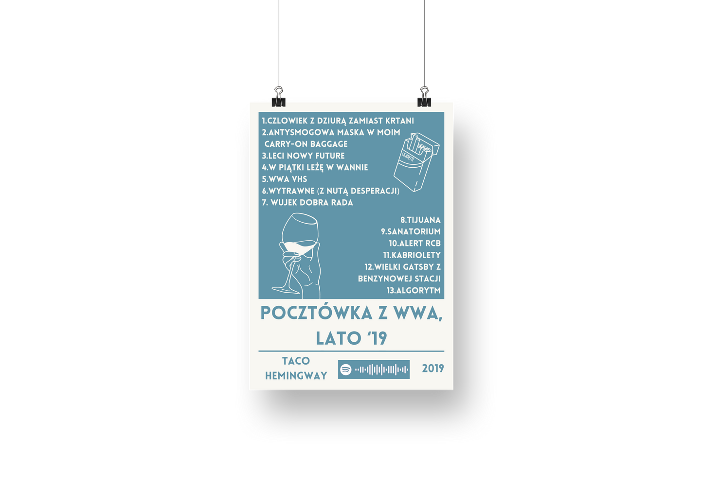 plakat POCZTÓWKA (TACO)