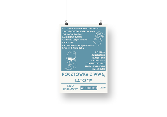 plakat POCZTÓWKA (TACO)