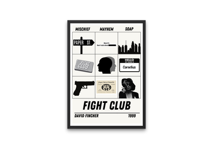 plakat FIGHT CLUB