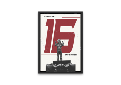 plakat CHARLES LECLERC