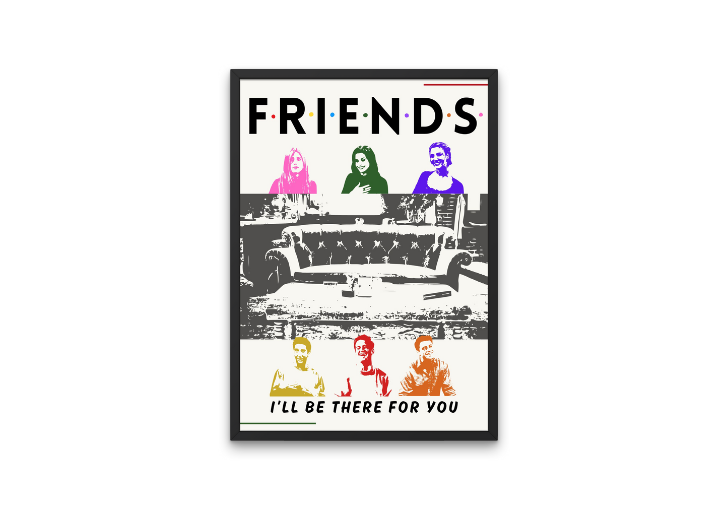 plakat FRIENDS