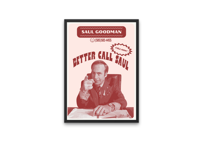plakat BETTER CALL SAUL