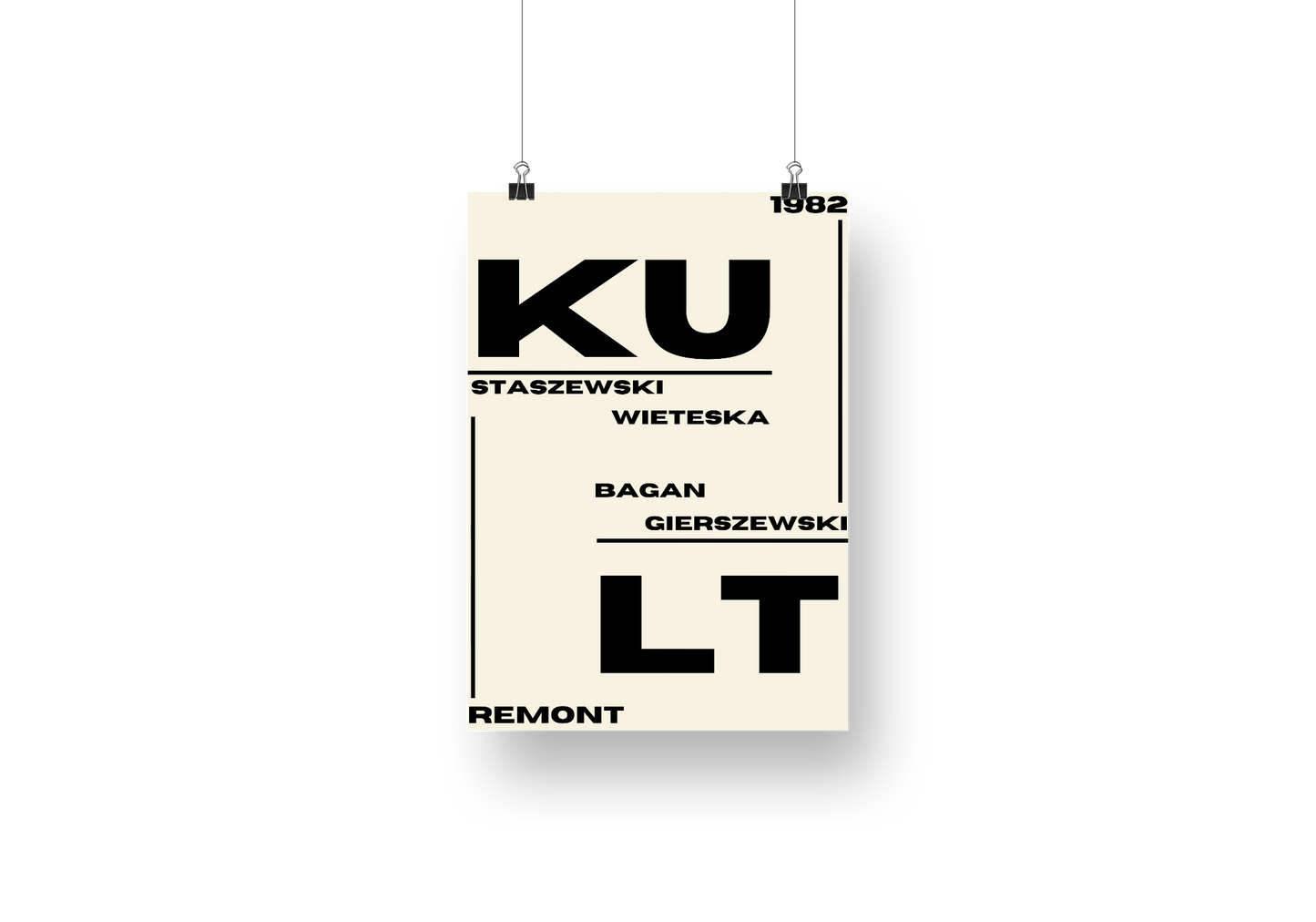 plakat KULT