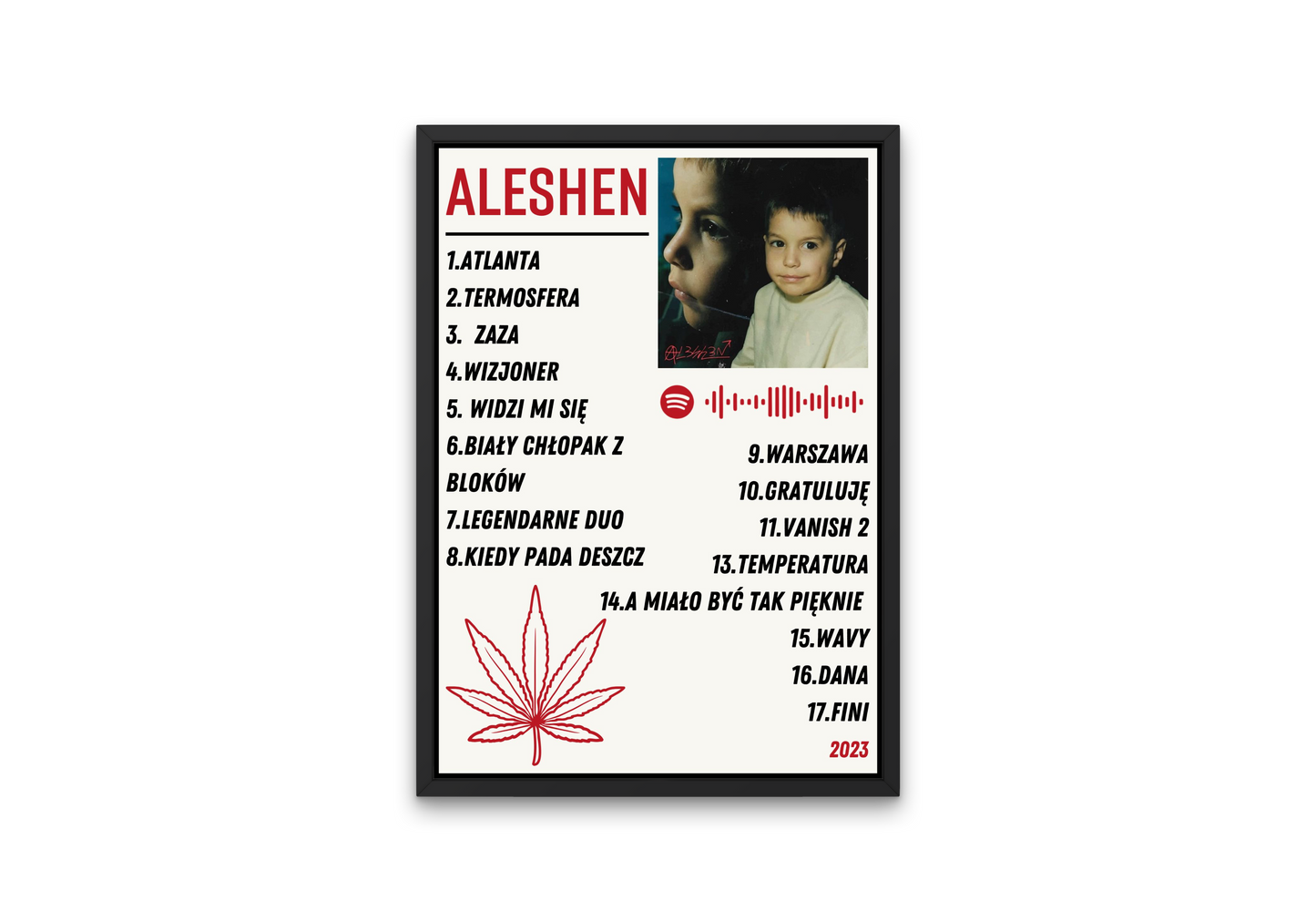 plakat ALESHEN