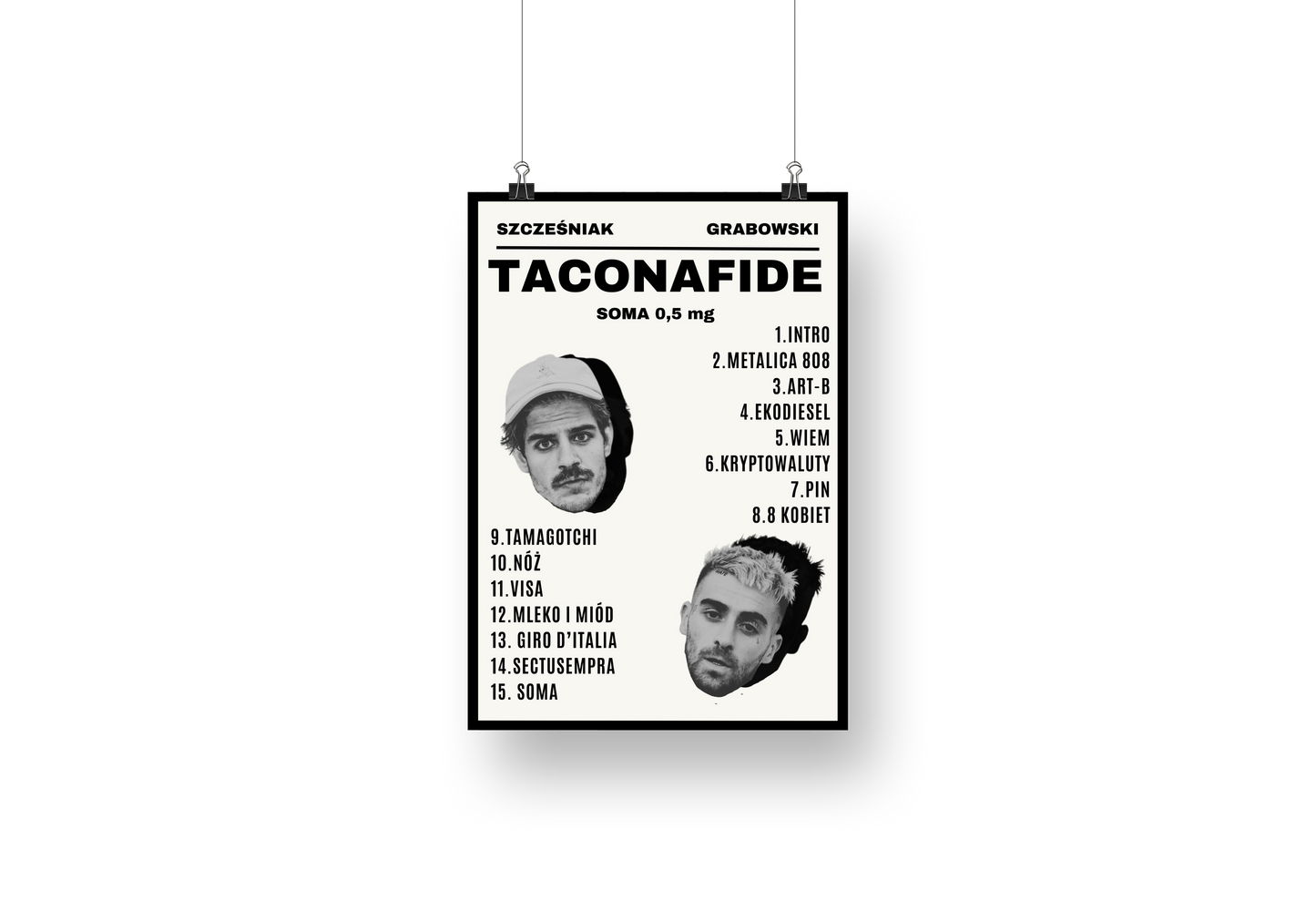 plakat TACONAFIDE