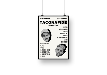 plakat TACONAFIDE