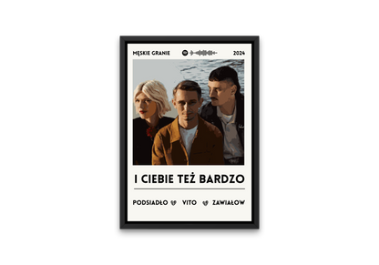 plakat I CIEBIE TEŻ BARDZO