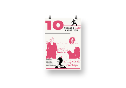 plakat 10 THINGS I HATE ABOUT U