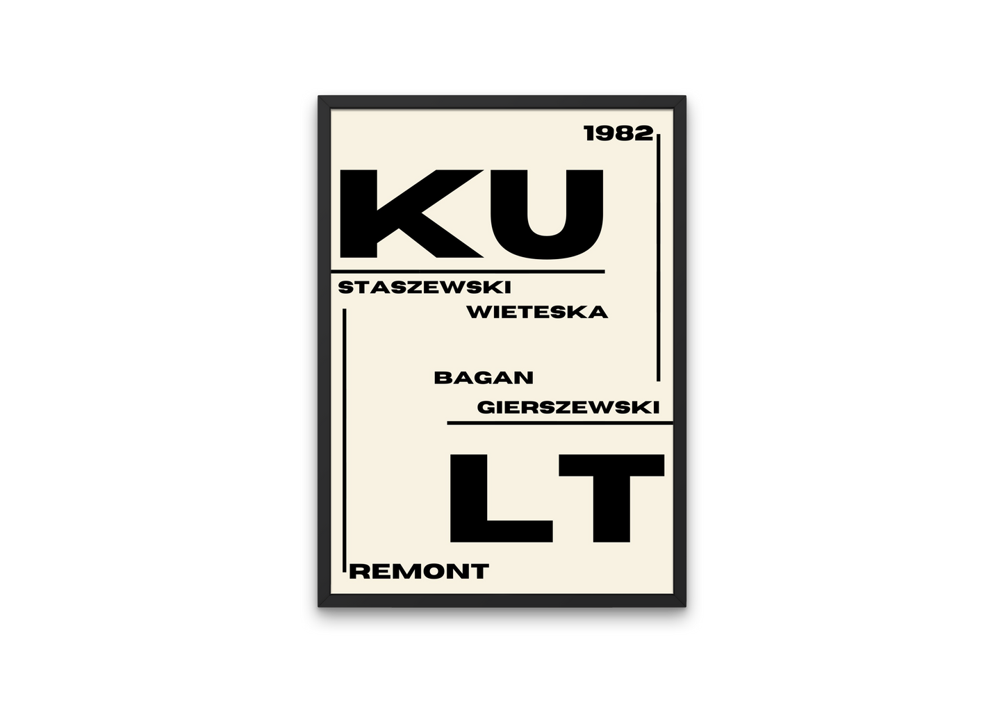 plakat KULT