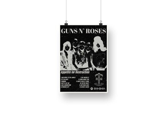 plakat GUNS N ROSES