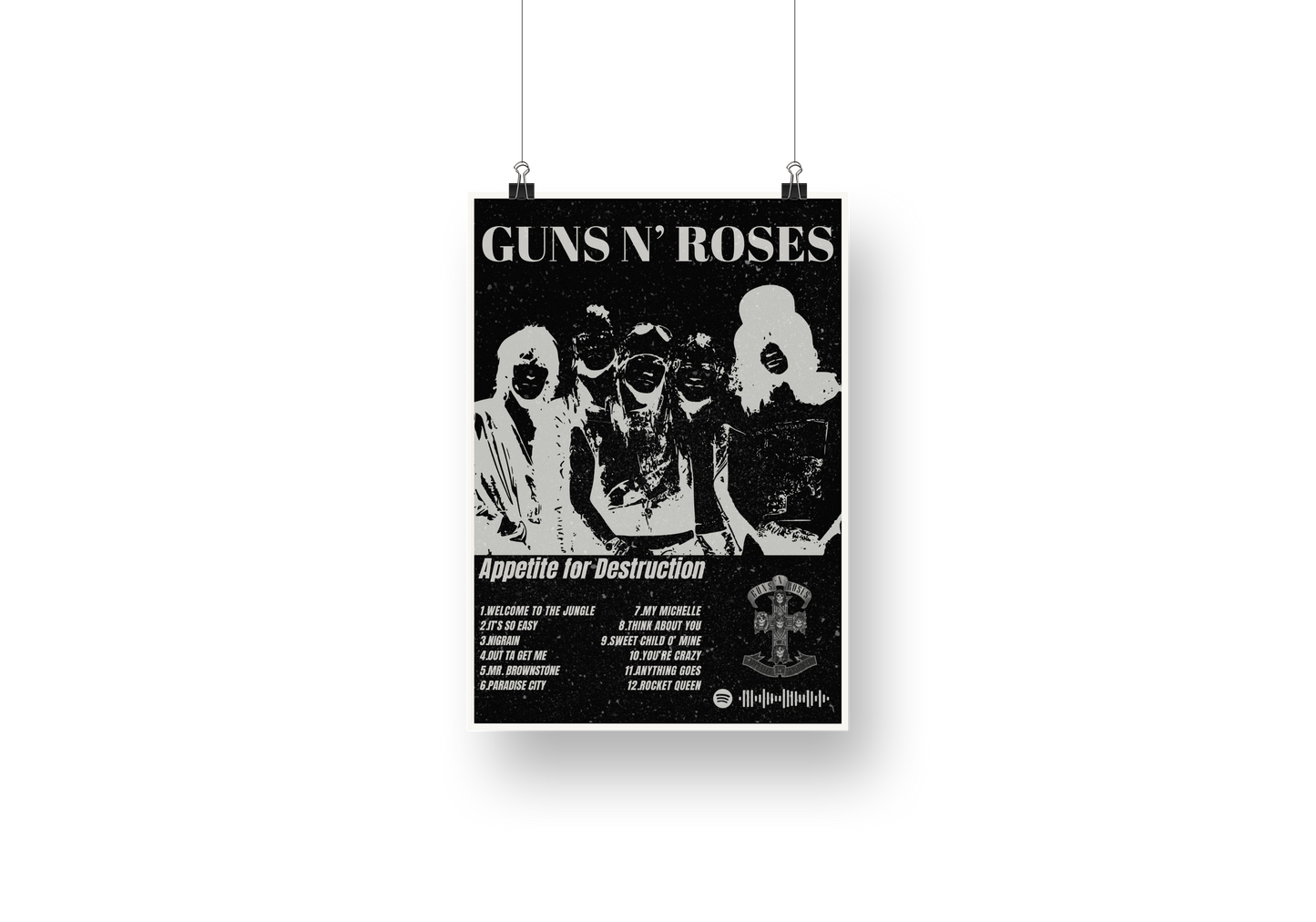 plakat GUNS N ROSES