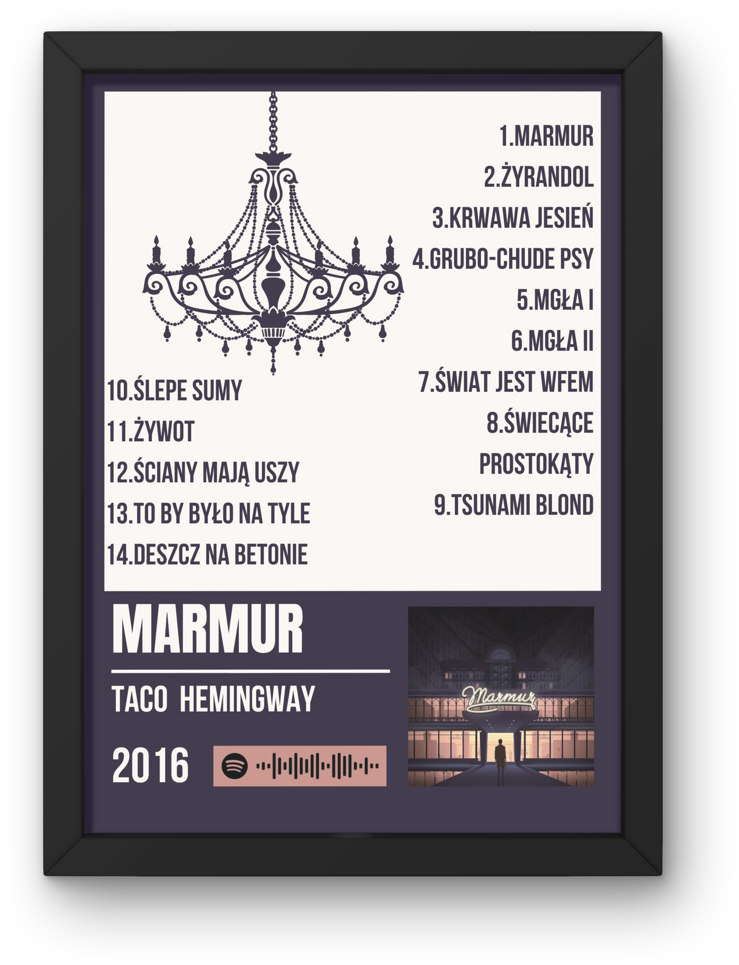 plakat MARMUR (TACO)