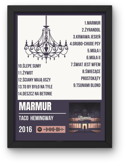 plakat MARMUR (TACO)