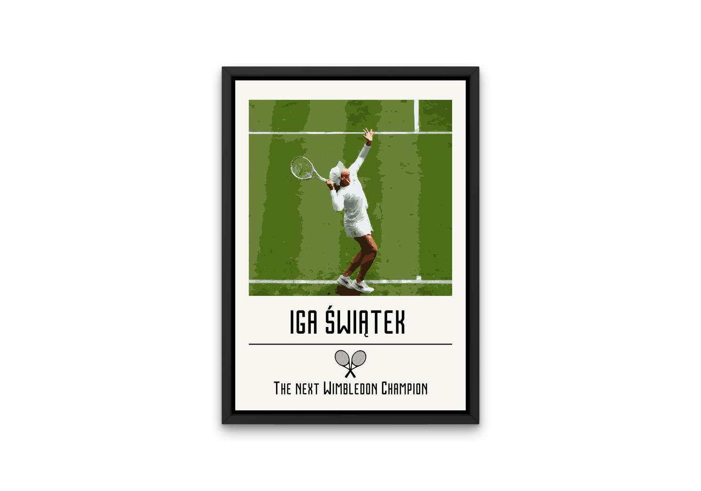 plakat IGA WIMBLEDON