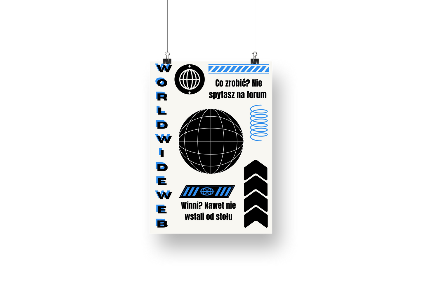 plakat WORLDWIDEWEB (PRO8L3M)