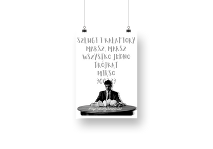 plakat TRÓJKĄT WARSZAWSKI (TACO)