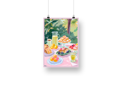 plakaty z serii BRUNCH