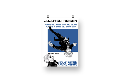 plakat GOJU (JUJUTSU KAISEN)
