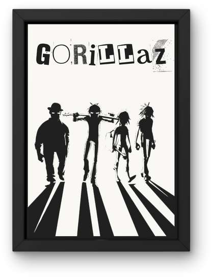 plakat GORILLAZ