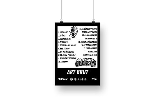 plakat ART BRUT (PRO8L3M)