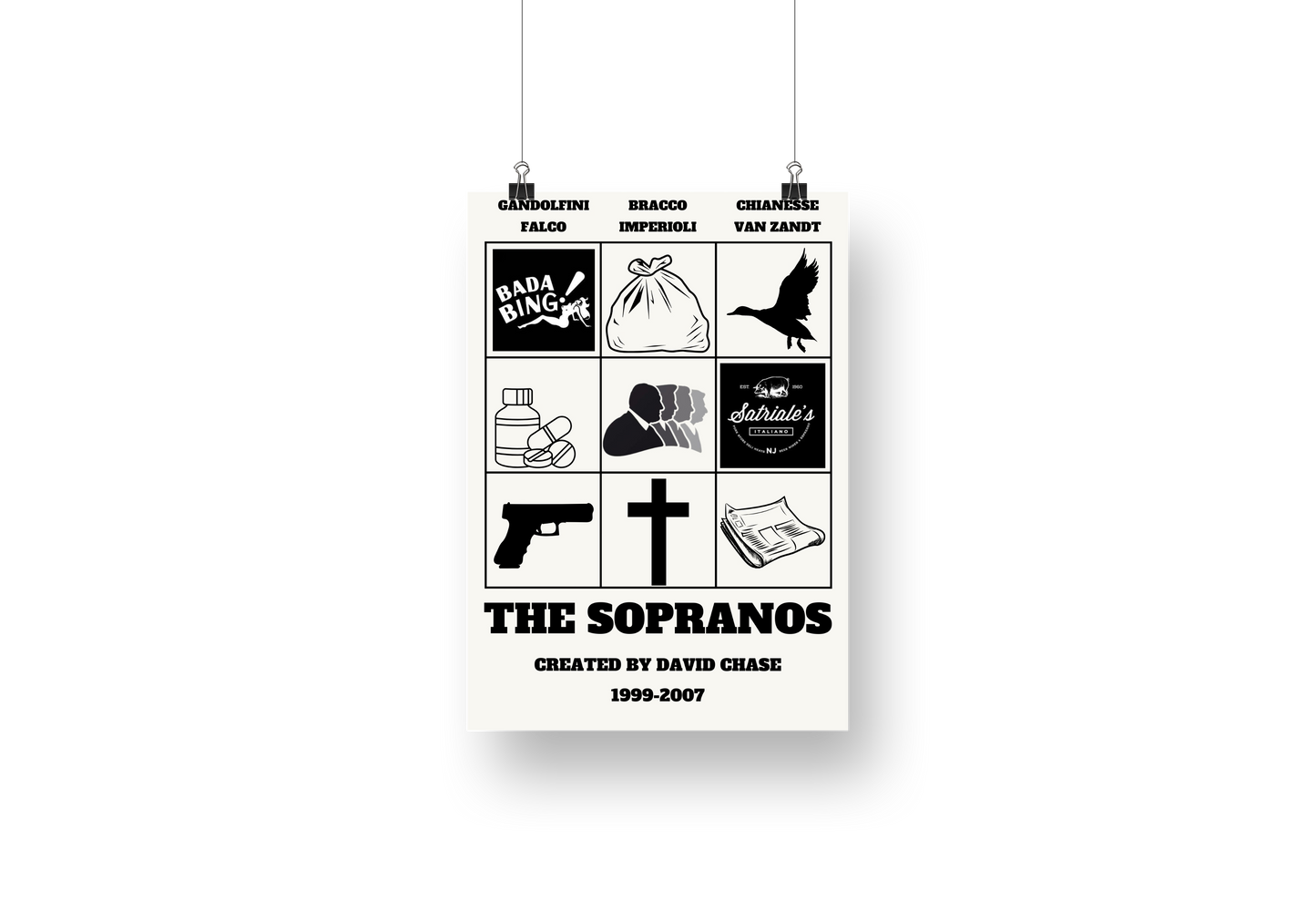 plakat THE SOPRANOS