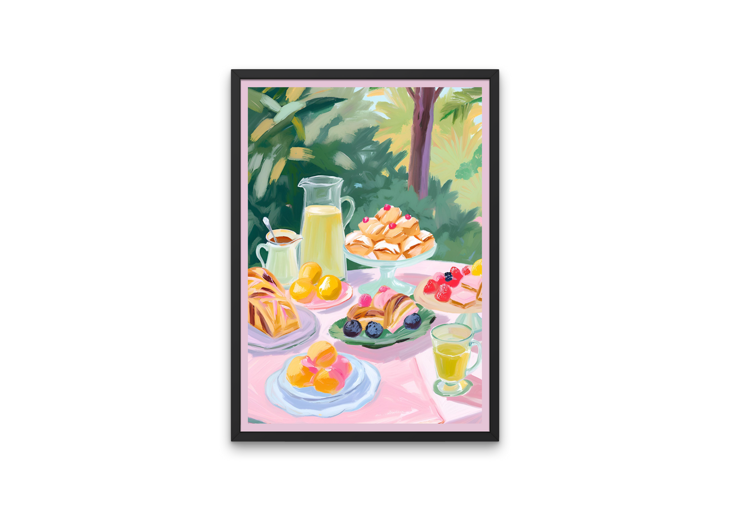 plakaty z serii BRUNCH