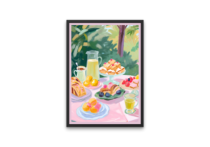 plakaty z serii BRUNCH