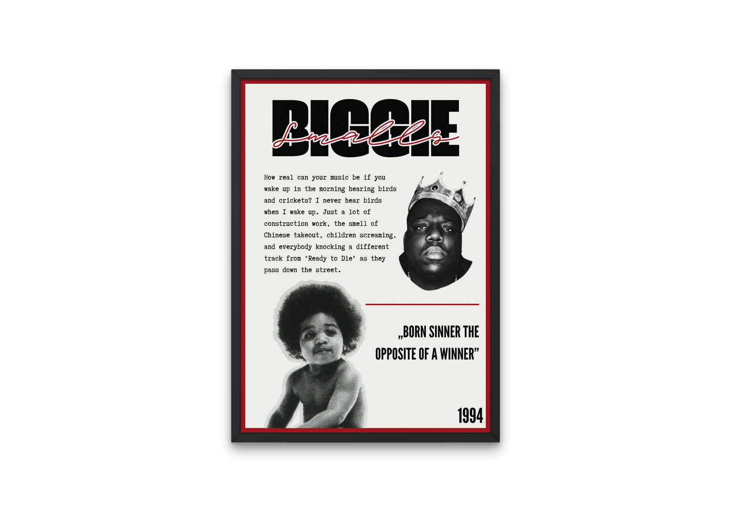 plakat BIGGIE SMALLS