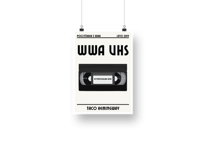 plakat VHS (TACO HEMINGWAY)
