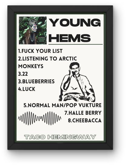 plakat YOUNG HEMS (TACO)