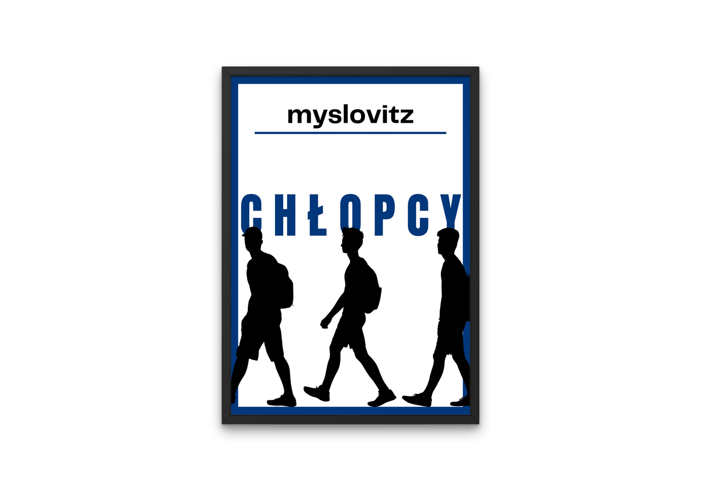 plakat CHŁOPCY (MYSLOVITZ)