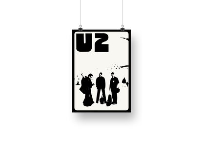 plakat U2