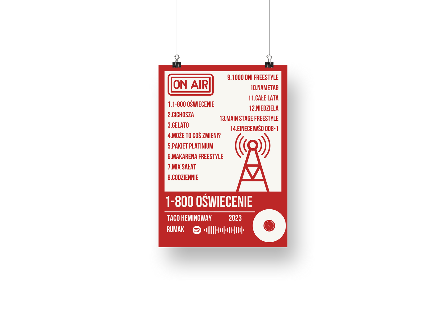 plakat 1-800 (TACO)