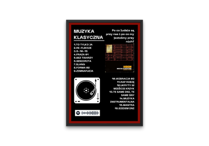 plakat MUZYKA KLASYCZNA (PEZET)