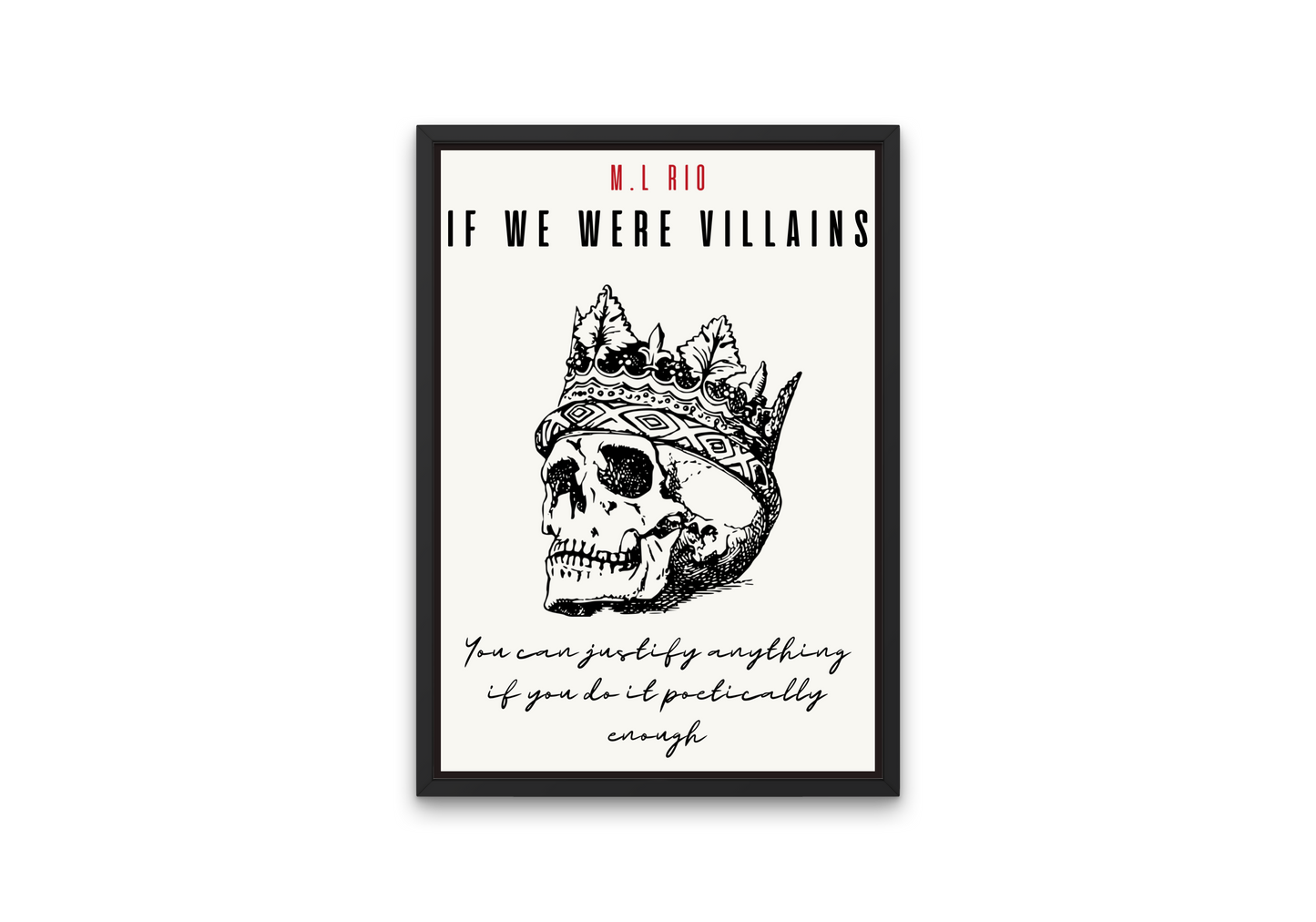 plakat IF WE WERE VILLAINS