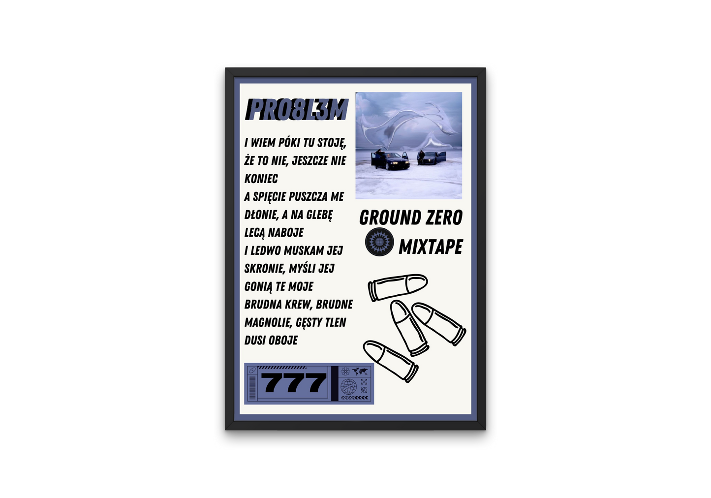 plakat GROUND ZERO MIXTAPE (PRO8L3M)