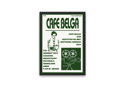 plakat CAFÉ BELGA 2 (TACO)