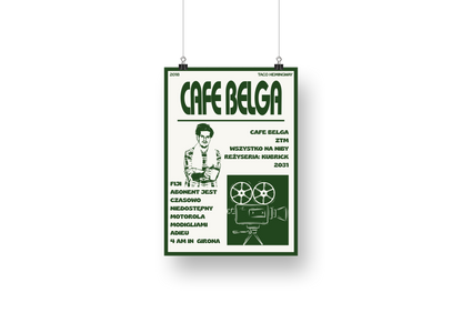 plakat CAFÉ BELGA 2 (TACO)