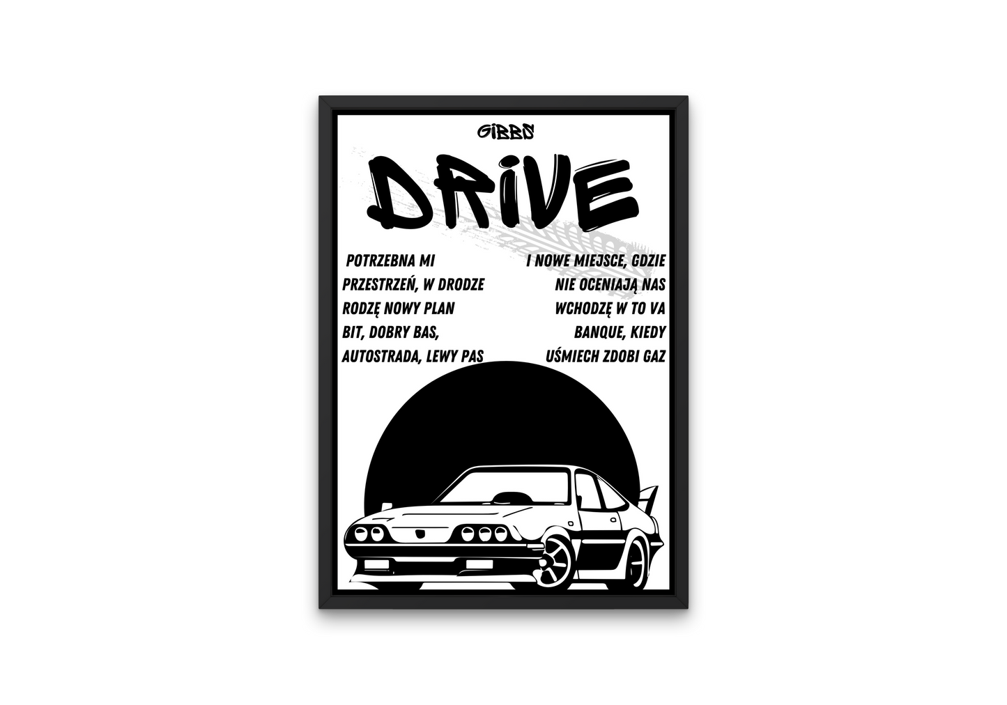 plakat DRIVE (GIBBS)