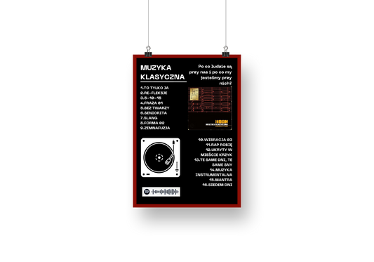 plakat MUZYKA KLASYCZNA (PEZET)