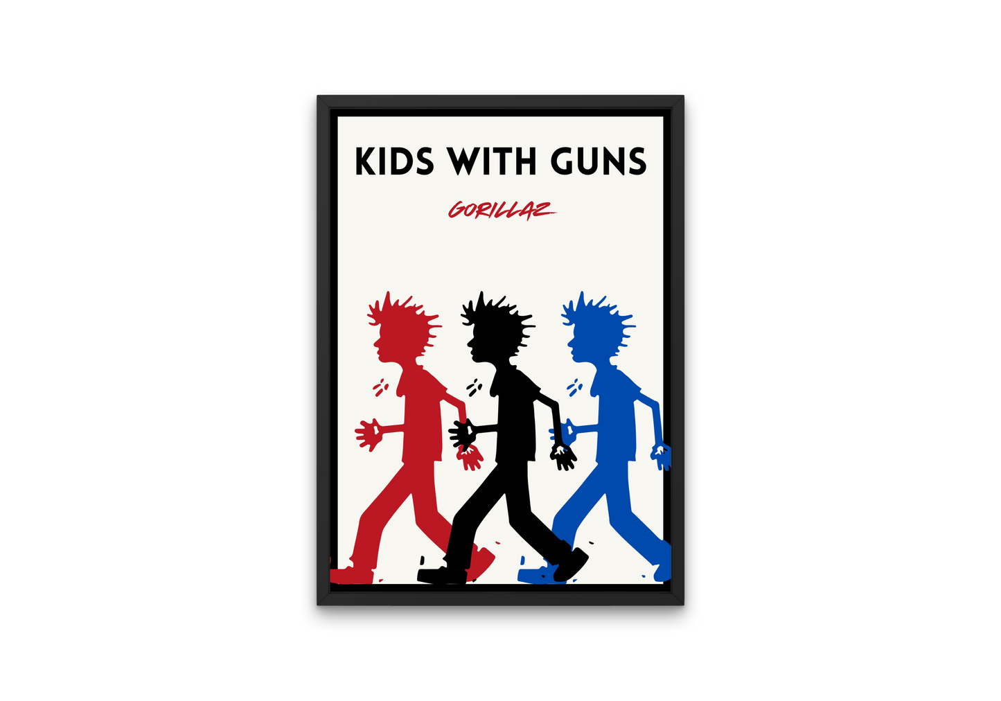 Plakat KIDS WITH GUNS (GORILLAZ)