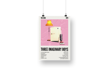 plakat THREE IMAGINARY BOYS (THE CURE)