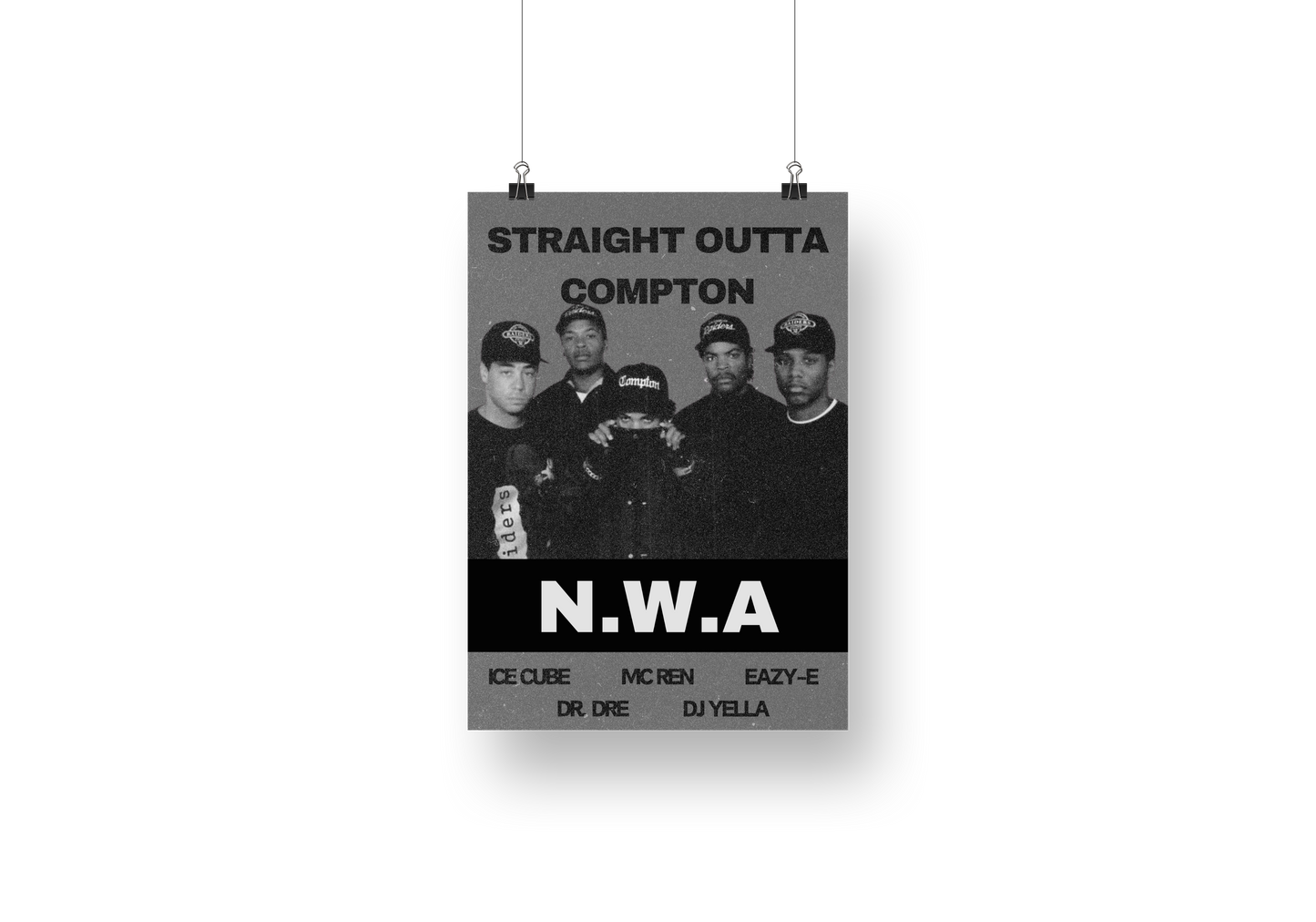 plakat N.W.A