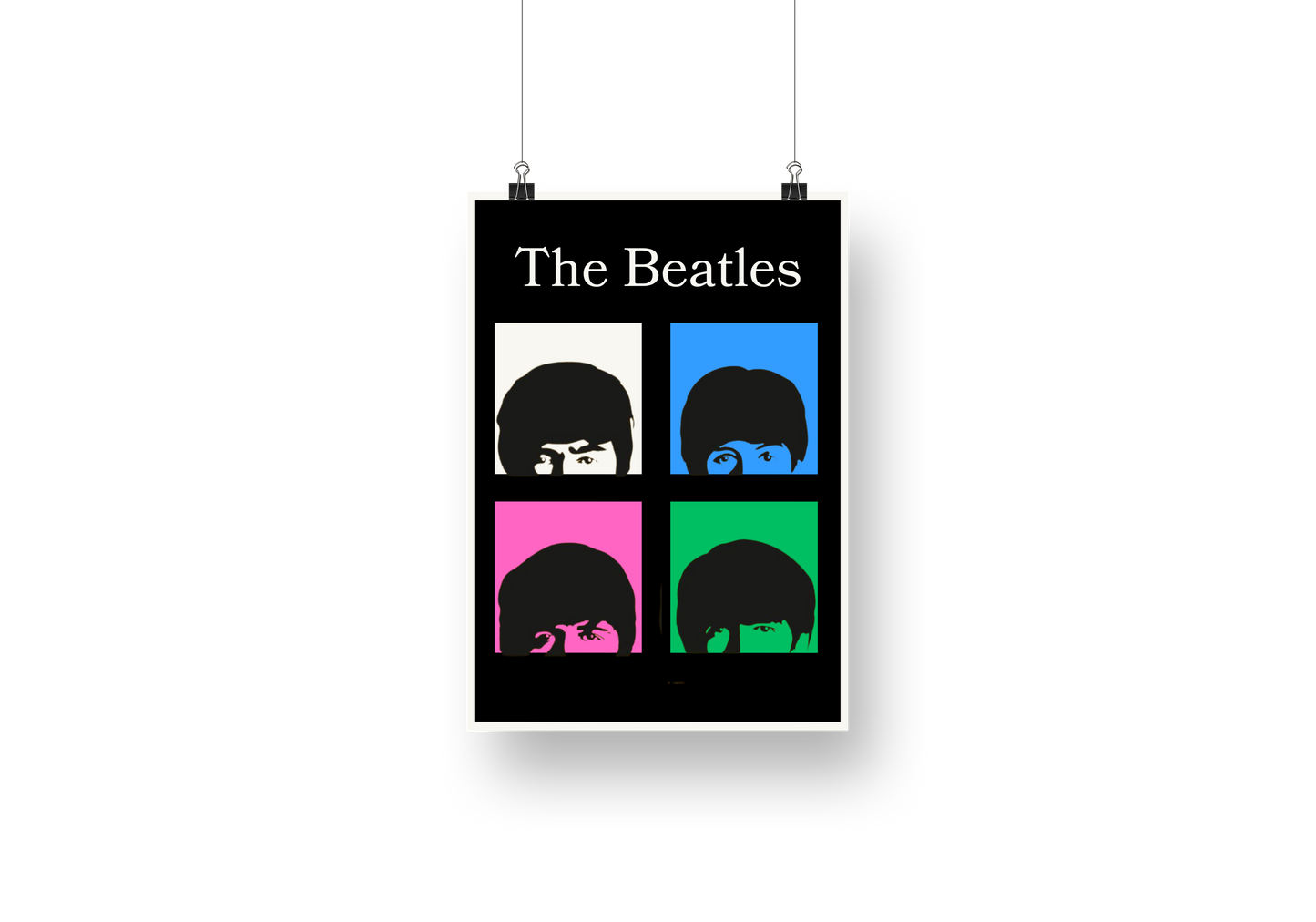 plakat THE BEATLES
